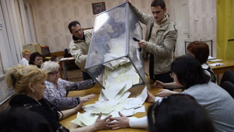Ако гласуващите имаха шанса да гласуват за оставане в Украйна, сигурно би имало риск те да изберат и тази опция