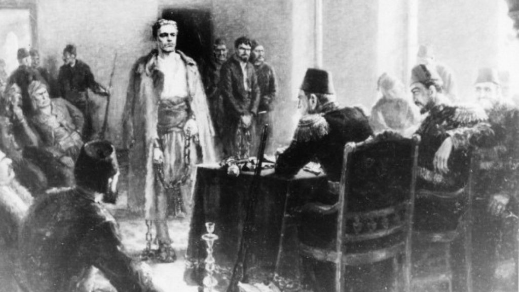 Васил Левски, нарисуван от Калина Тасева