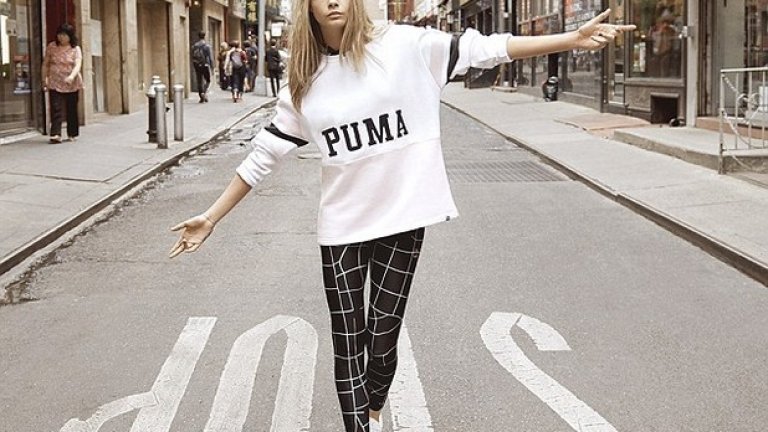 Кара Делевин в рекламната кампания Do You на Puma