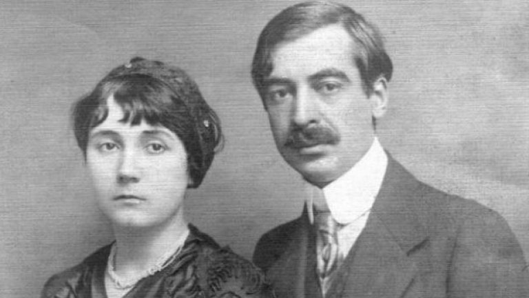 Пейо Яворов и Лора Каравелова