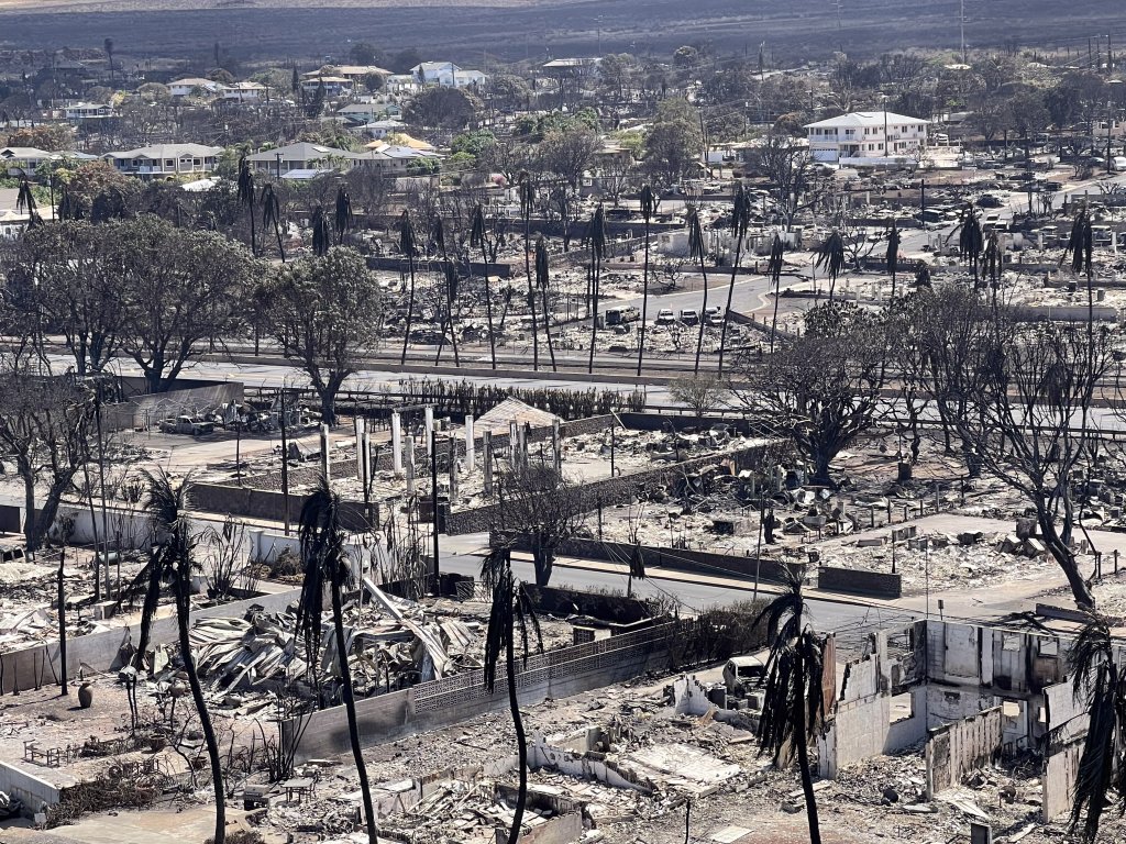 Най-смъртоносният горски пожар за един век в САЩ - жертвите на Хаваите растат (Снимки)