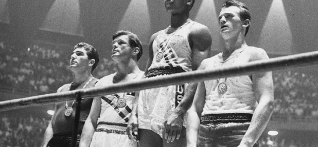 Награждаването на олимпиадата в Рим през 1960 г.