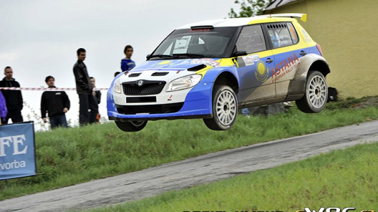 Салюк води в Европейската рали купа в началото на сезон 2013.
Снимки: е-wrc.cz