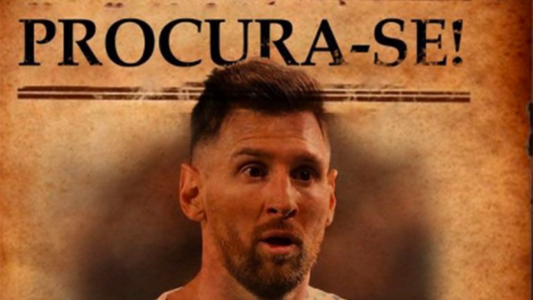 "Търси се!": Бразилска телевизия се подигра на Меси след класиката