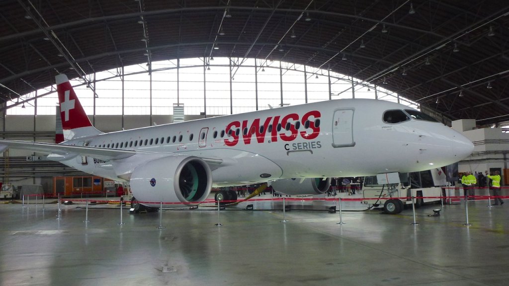 Swiss Bombardier CS100