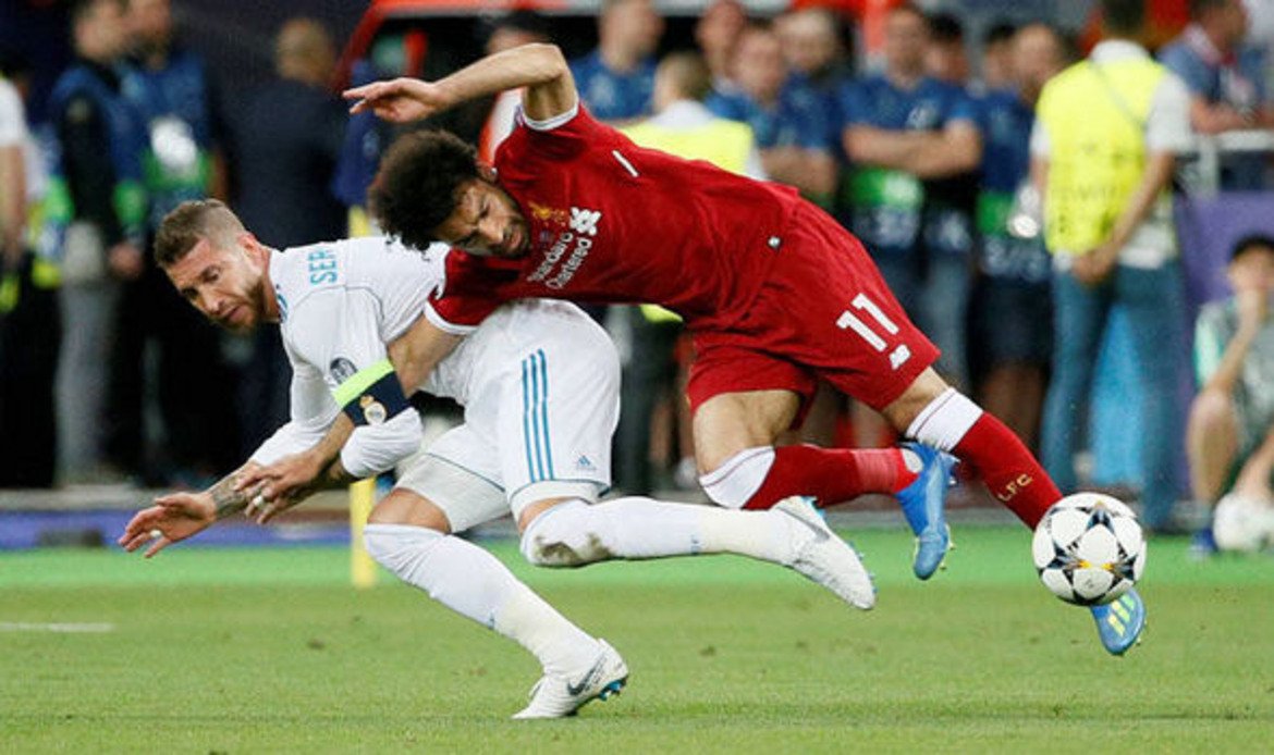 Всеизвестният епизод между двамата на финала на Шампионската лига извади Салах от мача, а египтянинът игра невъзстановен и на Световното първенство