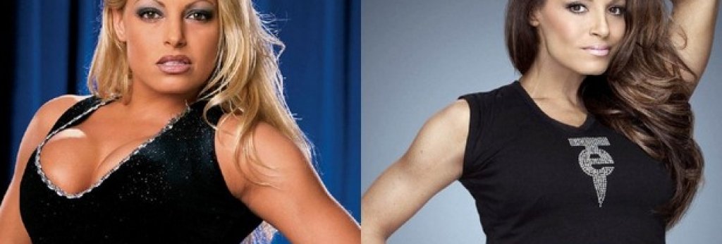 Триш Стратъс
Триш също заложи на големите промени след като напусна света на кеча – лиши се от русата си коса и стана брюнетка, премахна имплантите в гърдите си и стартира своя йога програма.