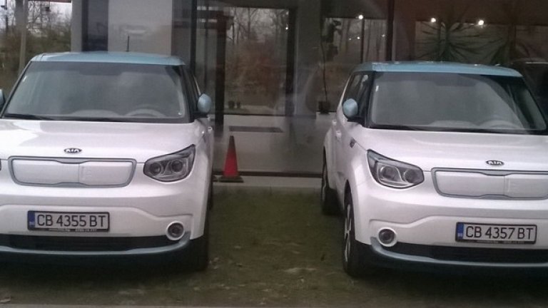 KIA Soul EV е закупен от Министерството на околната среда и водите по пилотна програма, финансирана с 1 млн. лв. от Националния доверителен екофонд