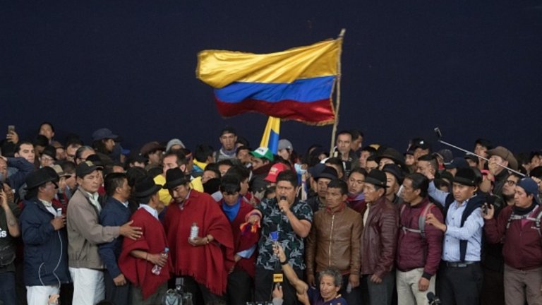 Протестите в Еквадор са срещу орязване на субсидиите за горива в страната