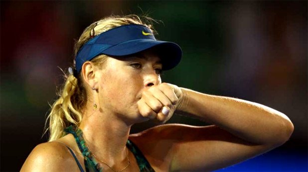 Мария Шапарова бе една от тенисистките, които разочароваха в началото на годината