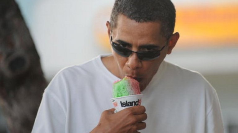 Барак Обама разнообразява почивката си на о-в Мартас Винярд също с голф и четене