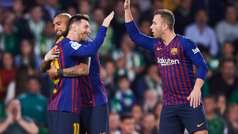 Тока е хеттрик номер 51 в кариерата на Меси. Толкова има и Кристиано Роналдо