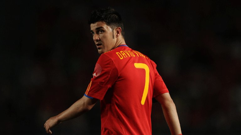 Давид Вия е новият герой на Испания след четирите си гола на световното до този момент