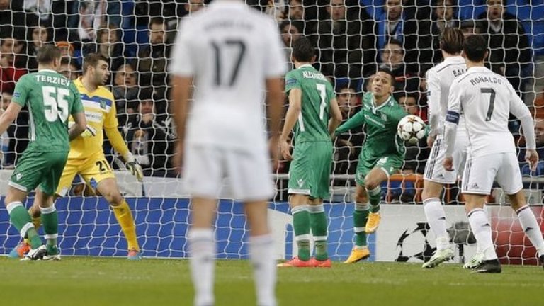 Лудогорец загуби с 0:4 гостуването си на Реал в Мадрид