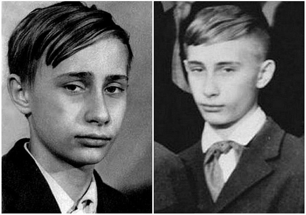 Путин Владимир Владимирович в юности