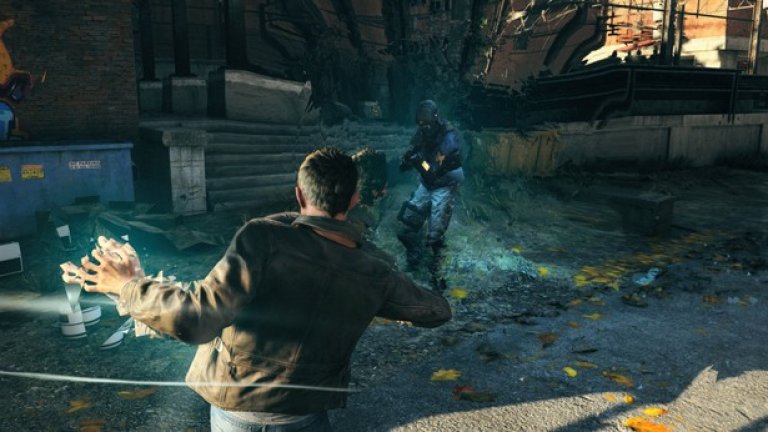Quantum Break (за Xbox One, излиза на 5 април)
Вече три години, откакто беше анонсирана, и все още си остава по-скоро мистерия. Това е експериментален хибрид между видеоигра и телевизионен сериал, с преплитащи се сюжети, от създателите на Alan Wake и Max Payne. 
Възможностите за манипулация на времето от страна на главния герой обещават вълнуващи кинематографични моменти, но как точно ще се съчетават играта и сериалът и дали идеята ще сработи ще разберем достатъчно скоро.