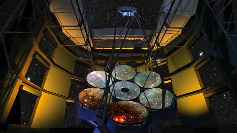 Така ще изглежда мега телескопът GMT