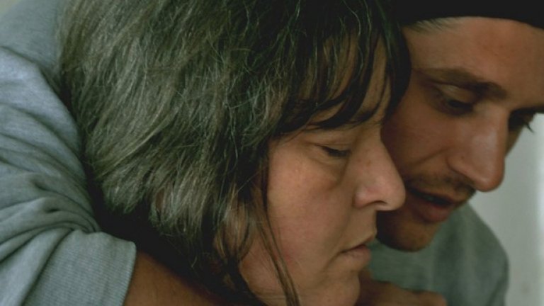 Мъничката актриса с огромен талант Вяра Коларова и Юлиан Иванов по време на репетициите