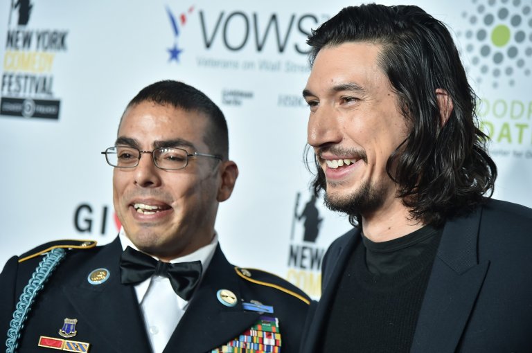 Драйвър подкрепя и други инициативи, като благотворителната "Stand Up For Heroes", която чрез комедия събира пари за ветерани.