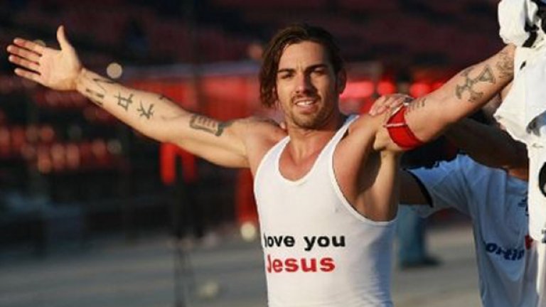 Благо Георгиев може да получи шанс да показва татуировките си с Исус в Обединените арабски емирства