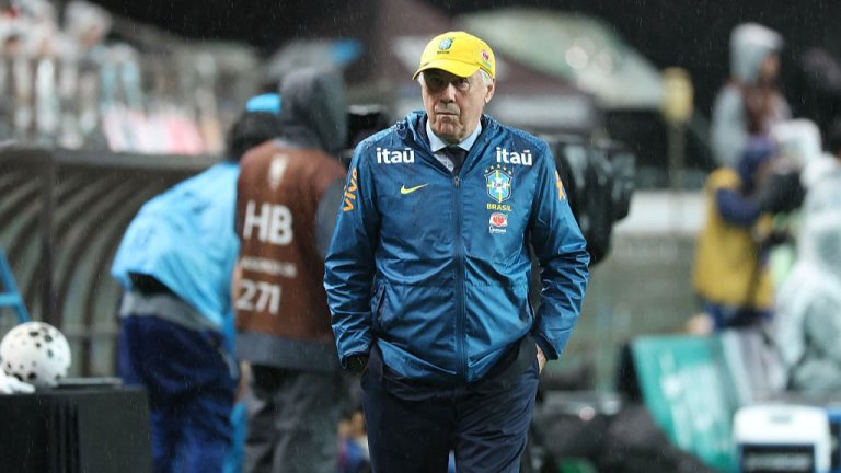 Анчелоти преговаря за нов договор с Бразилия