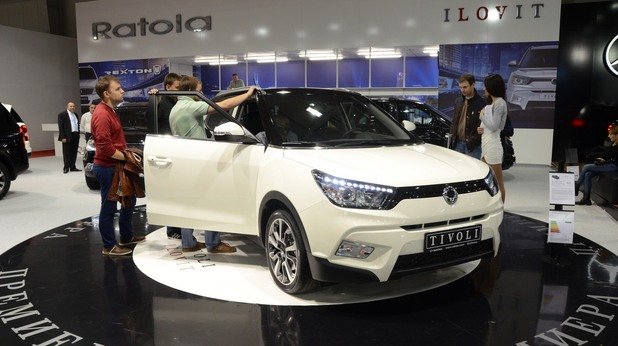 След Франкфурт SSangYong Tivoli дебютира и в София