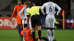 Вайналдум получи травма срещу Франция и почти сигурно ще пропусне дербито с Юнайтед