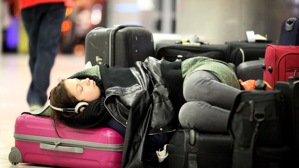 jet lag, часова разлика, летище