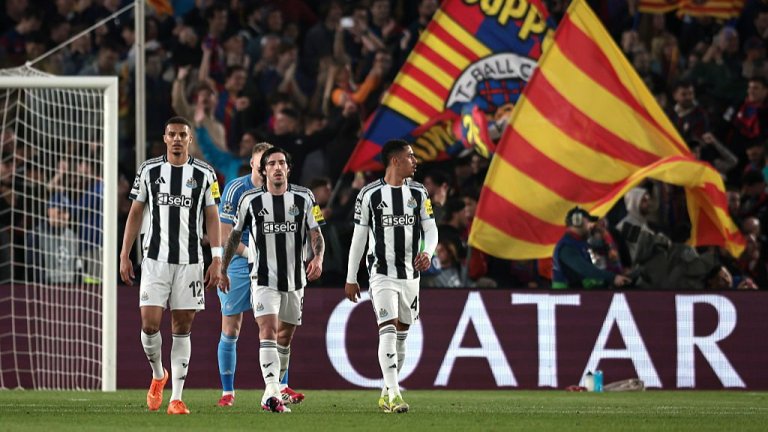 От надежда до унижение: какво предстои за Нюкасъл след разгрома от Барселона