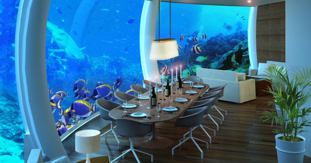 Poseidon Undersea Resort, Fiji Restaurant, Fiji