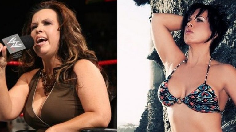 Вики Гереро
За да стартира в кеча Вики отслабна с над 15 килограма, после показа, че няма проблеми да поддържа страхотната си фигура.