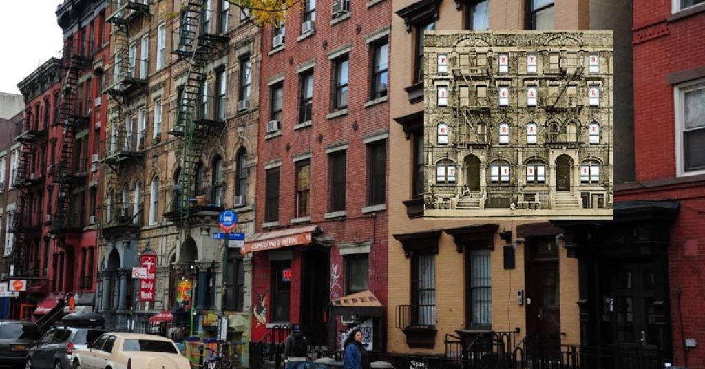 Led Zeppelin – Physical Graffiti: 96-98 St Mark’s Place, New York
