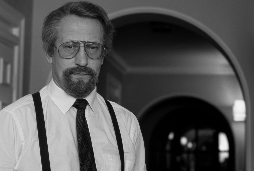 KGB spy Oleg Gordievsky in 1990 in disguise