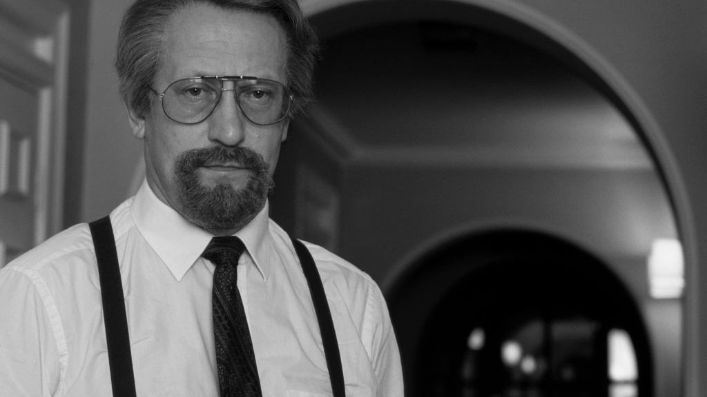 KGB spy Oleg Gordievsky in 1990 in disguise