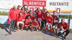 Женският отбор на Бенфика мачка всичко по пътя си
