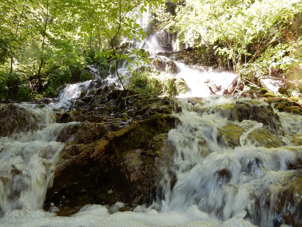 природа, водопад
