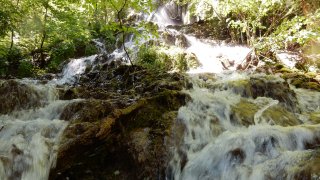 природа, водопад