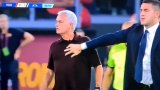 Моуриньо откачи и нахлу на терена при домакински провал на Рома (видео)