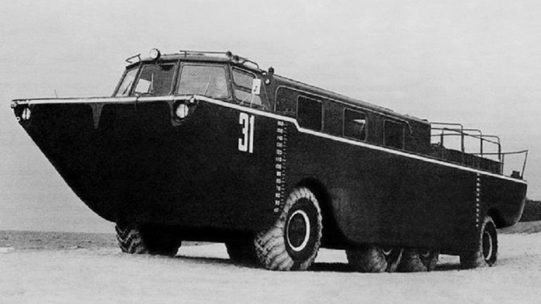 ЗИЛ-135П е поредната идея са всъдеход, изоставена безславно в миналото