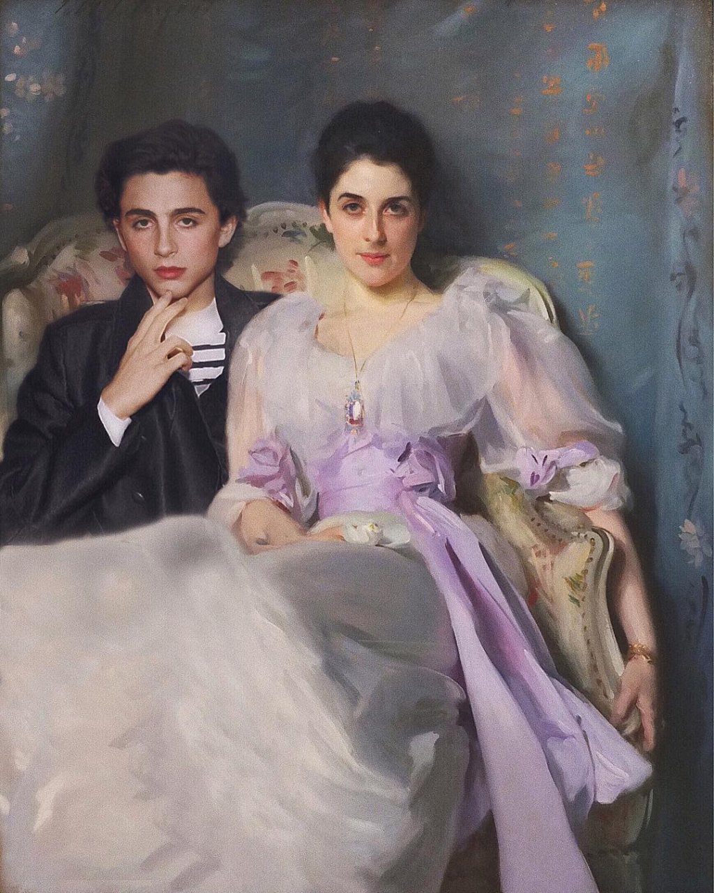 Джон Дингър Сарджент, \"Lady Agnew of Lochnaw\" (1892)
