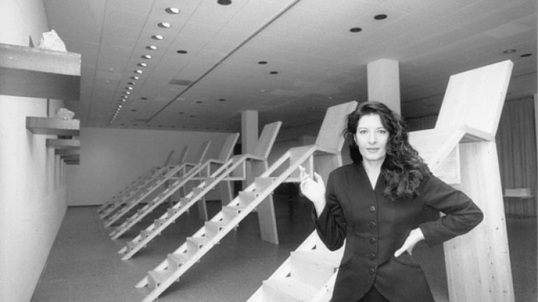 Марина Абрамович години наред работи в Германия, преди да замине за САЩ