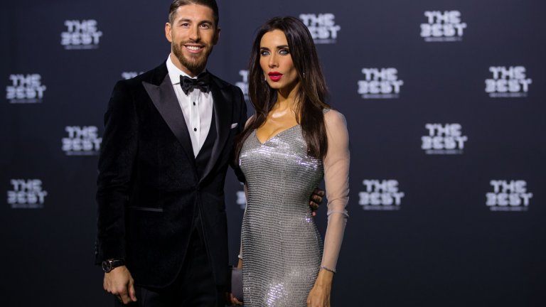 Серхио Рамос и Пилар Рубио