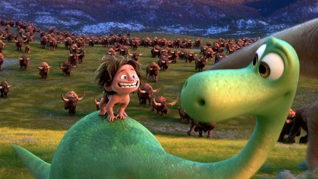 17. \"The Good Dinosaur\" 
Не, че нещо му е лошо на филма. Просто нищо не му е добро. Ако ви го препоръчаме, няма да можем да ви кажем защо. Сроковете за направата на филма бяха доста кратки и това доведе до бъркотия от идеи, с които се разказа прили