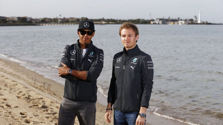 След инцидента в Белгия, Хамилтън и Розберг са само на хартия партньори и съотборници