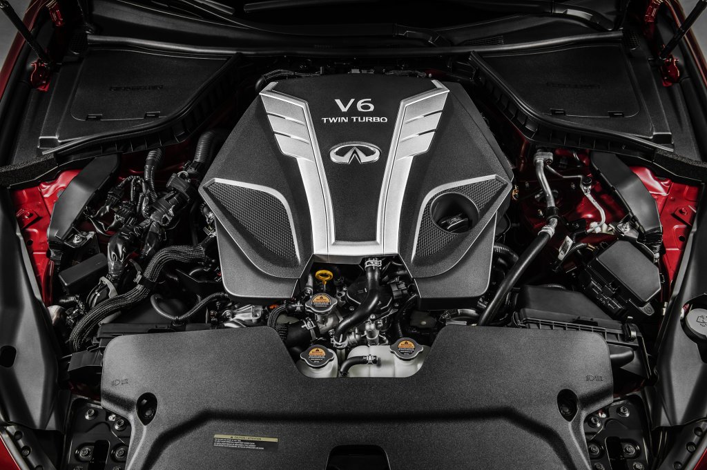 А това е 3,0литровият V6 двигател от новата група задвижващи системи „VR“. 