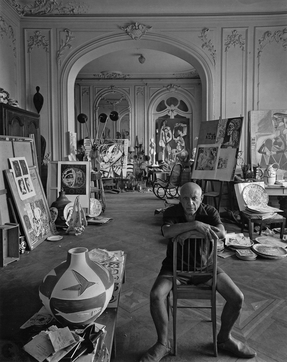 Арнолд Нюман © Пабло Пикасо, 1956