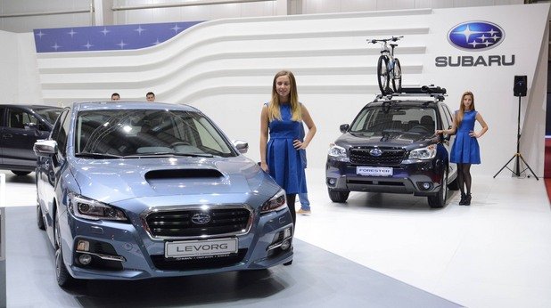 Комбито Levorg е голямата премиера на щанда на Subaru