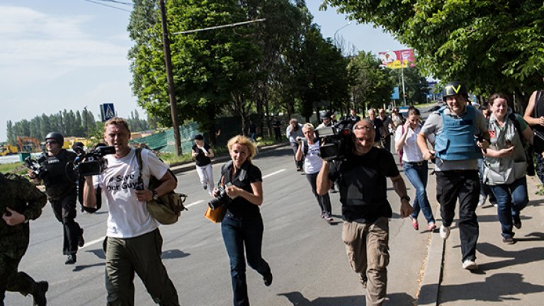 Сражения и жертви в Източна Украйна