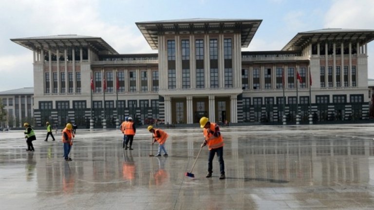Ердоган подчертава, че резиденцията не е „негов палат", а е на целия турски народ