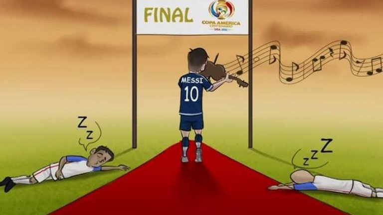 Меси омайваше всичко по пътя си към финала, но...